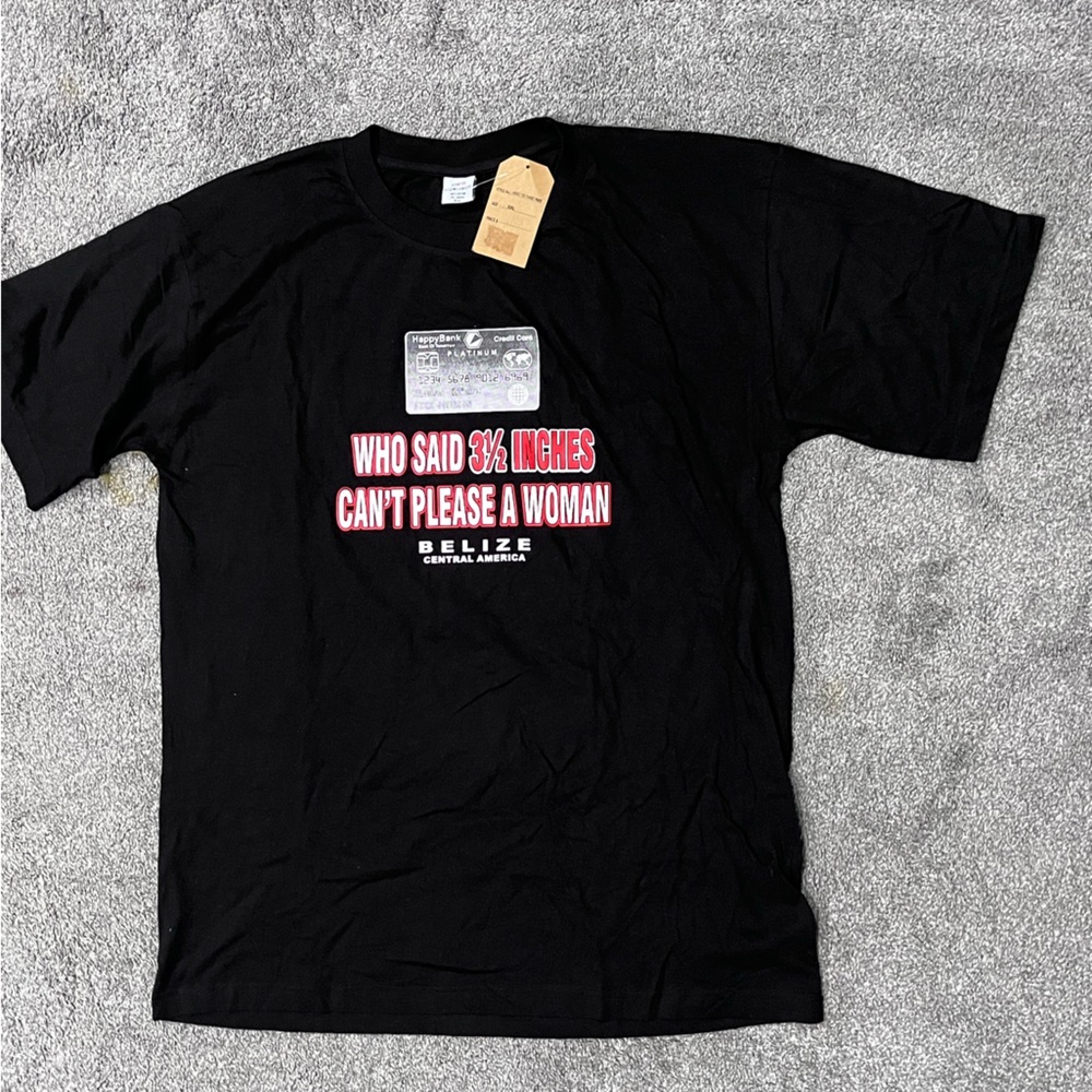 Black Graphic Tee by